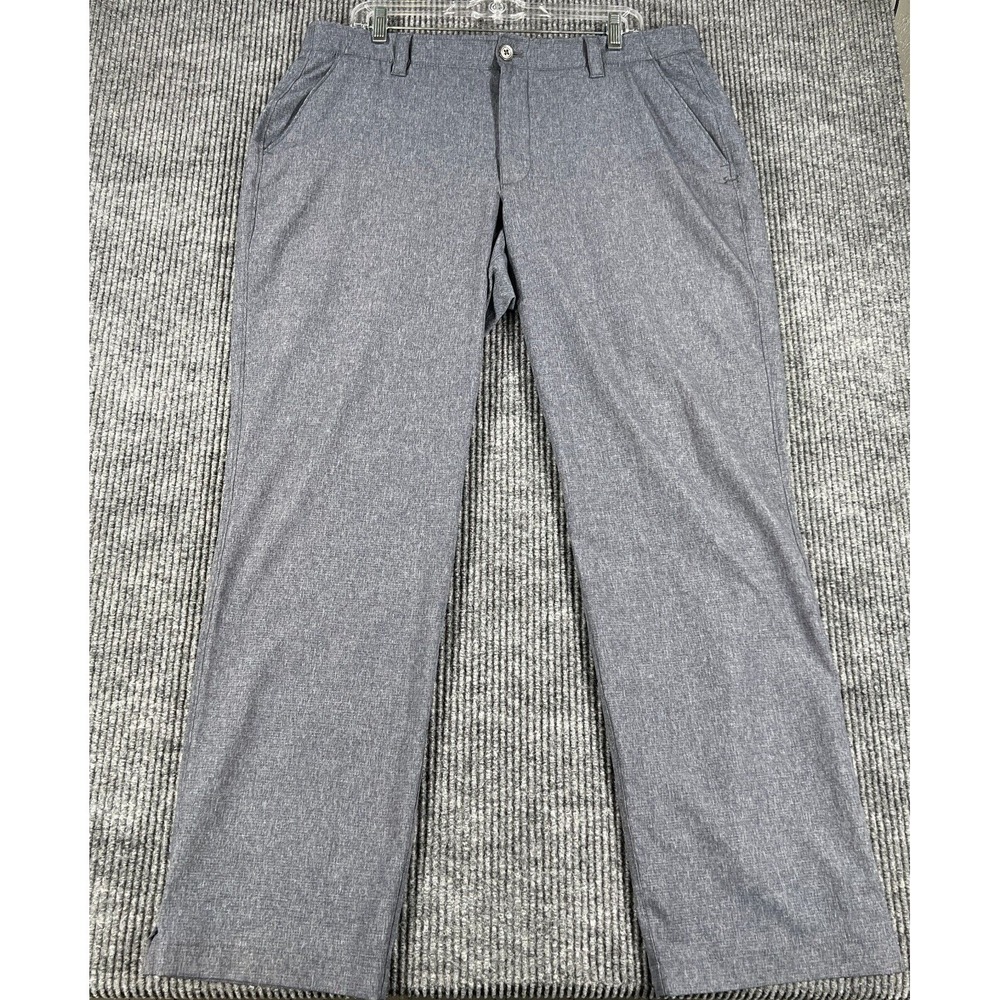 Under Armour Pants Mens 38x32 Gray Chino‎ Golf Casual Lightweight Outdoor